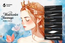Watercolor Journeys Affinity Brushes