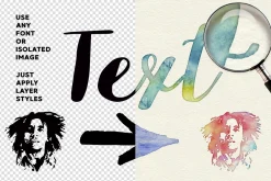 Watercolor Layer Effects Photoshop