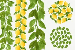 Watercolor Lemons Set