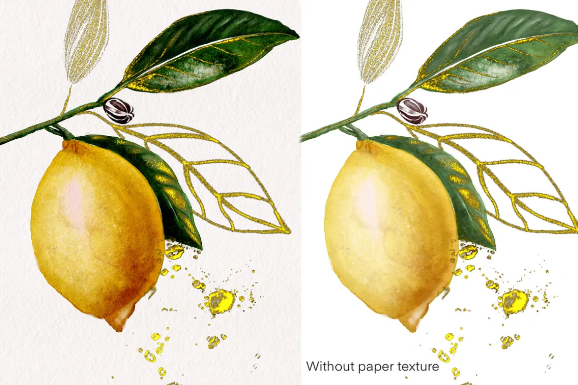 Watercolor & Metallic Brushes