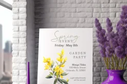 Watercolor Spring Flowers