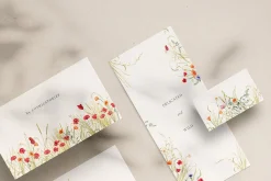 Watercolor wildflower clipart bundle