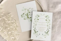 Watercolor Wildflower Floral Green
