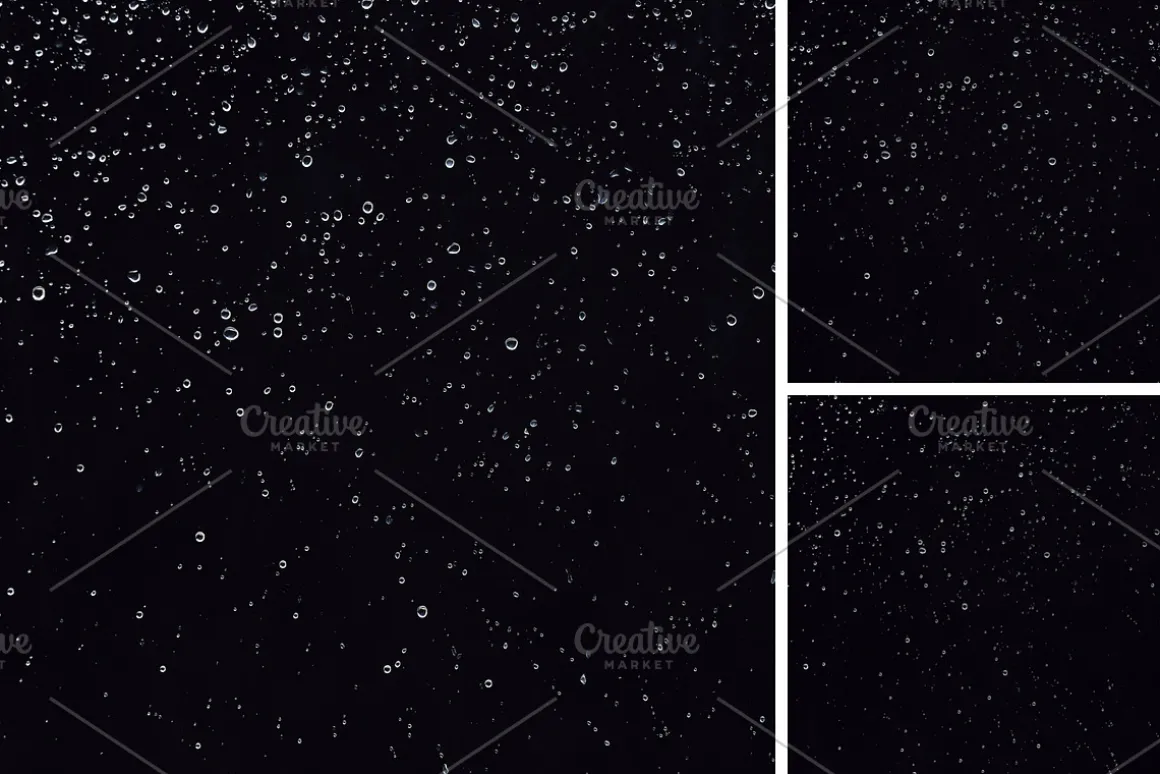 Waterdrops overlays