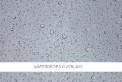 Waterdrops overlays
