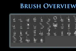 38 Water Splash Brushes