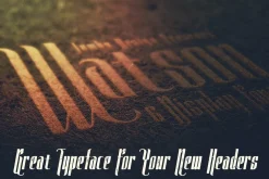 Watson - Vintage Display Font