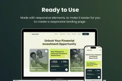 WealthInv - Investment Landing Page