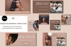 Website Banner Template Canva
