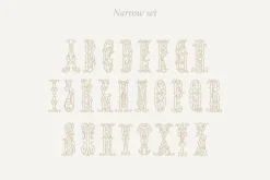 Wedding Monograms fonts set