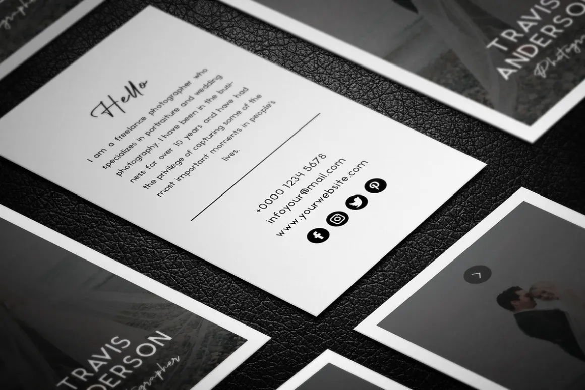 Wedding Photography Business Card