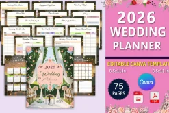 2026 Wedding Planner Canva