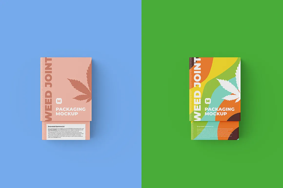 Weed Joint Cannabis Packaging 3 psd