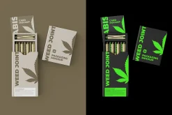 Weed Joint Cannabis Packaging 3 psd