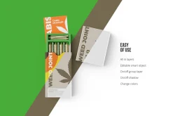 Weed Joint Cannabis Packaging 3 psd