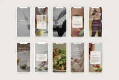 1300 Wellness Instagram Templates