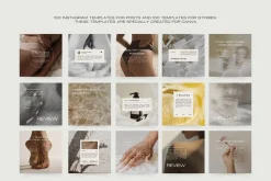 1300 Wellness Instagram Templates