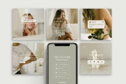 1300 Wellness Instagram Templates