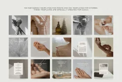 1300 Wellness Instagram Templates