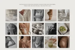 Wellness Minimal Instagram Templates