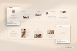 Wellness Social Media Kit CANVA