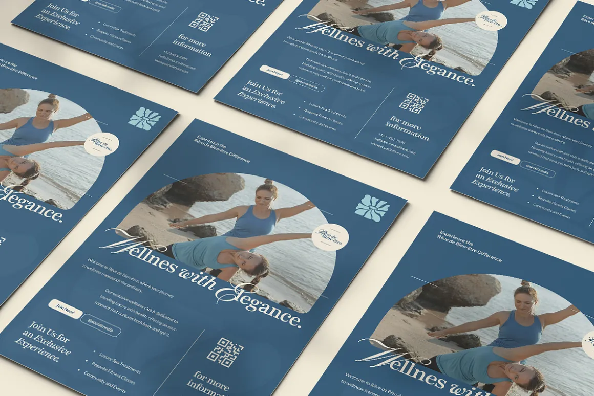Wellness With Elegance - Poster