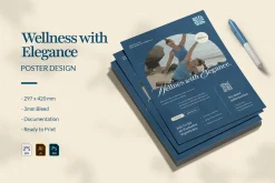 Wellness With Elegance - Poster