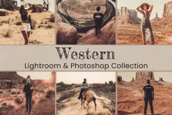 Western Lightroom Photoshop LUTs