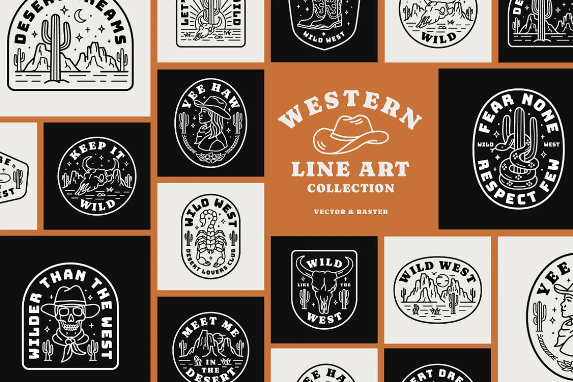 Western Line Art Collection