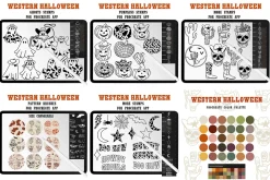 Western Procreate Bundle Brushes