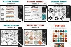 Western Procreate Bundle Brushes