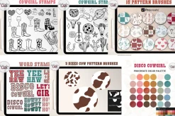 Western Procreate Bundle Brushes
