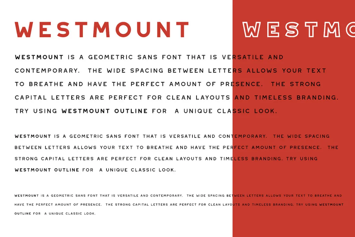 Westmount - 6 Sans Serif Fonts