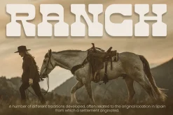 West Shine | Retro Western Font