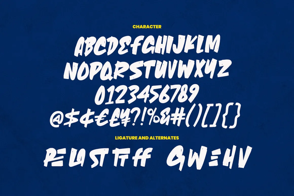 Whereva Bold Brush Handwritten Font