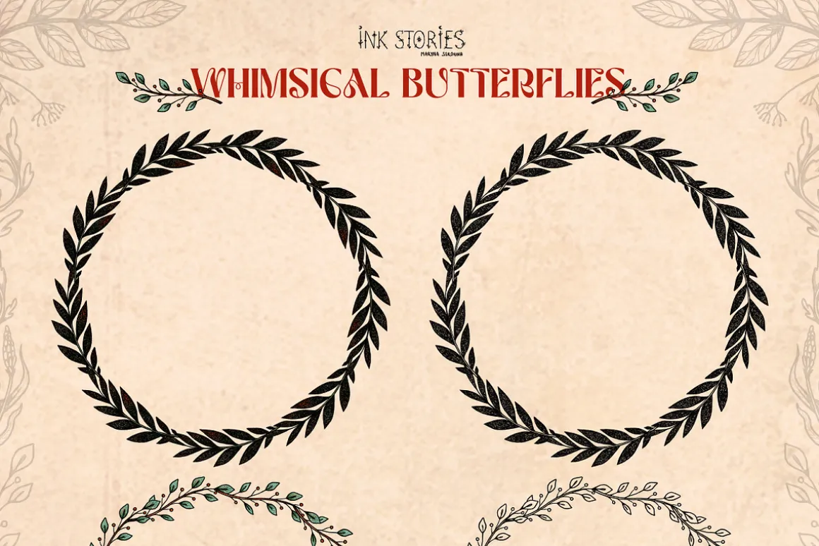 Whimsical Butterflies Boho Aesthetic