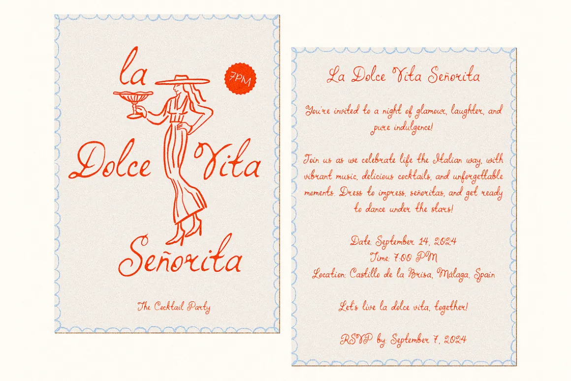 Whimsical Handwritten Font Bundle