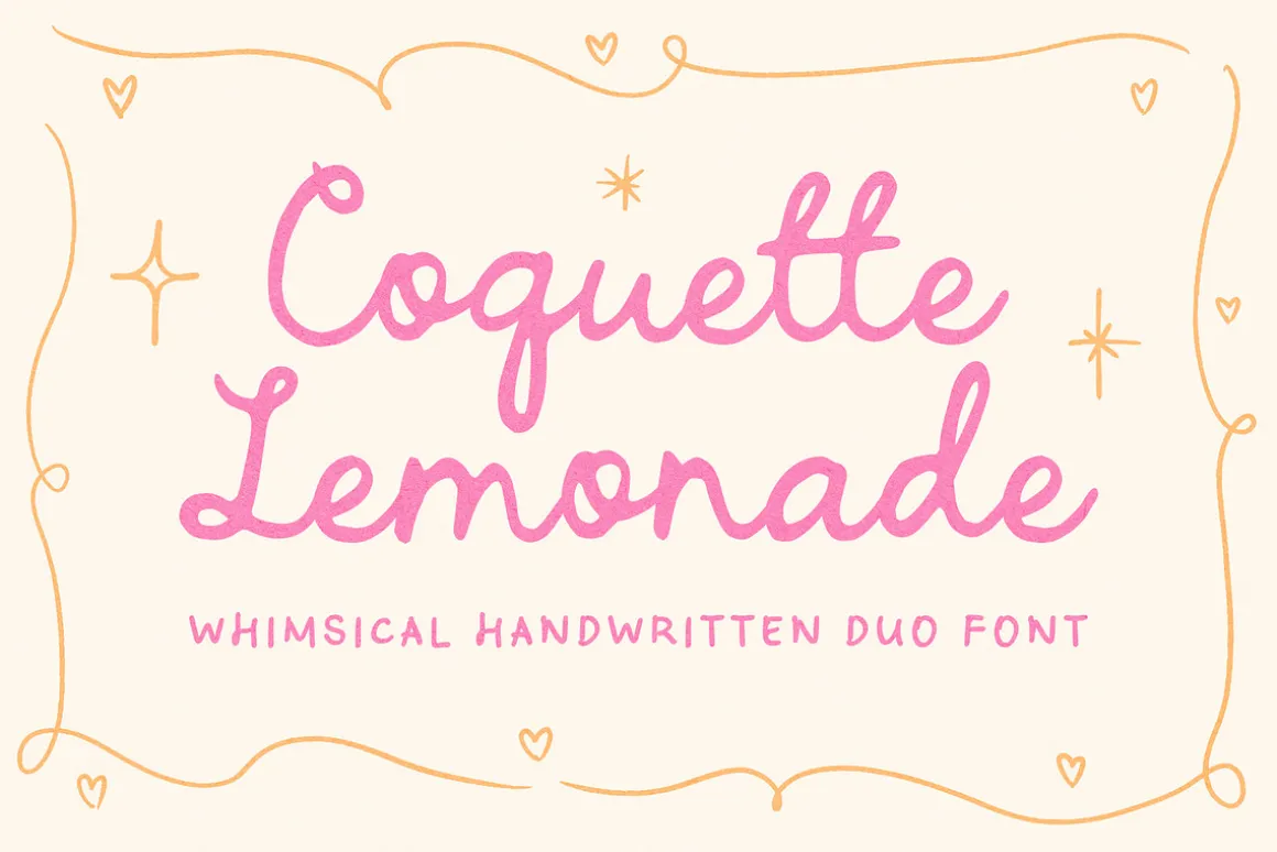 Whimsical Handwritten Font Bundle