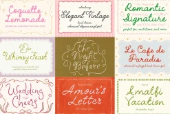 Whimsical Handwritten Font Bundle