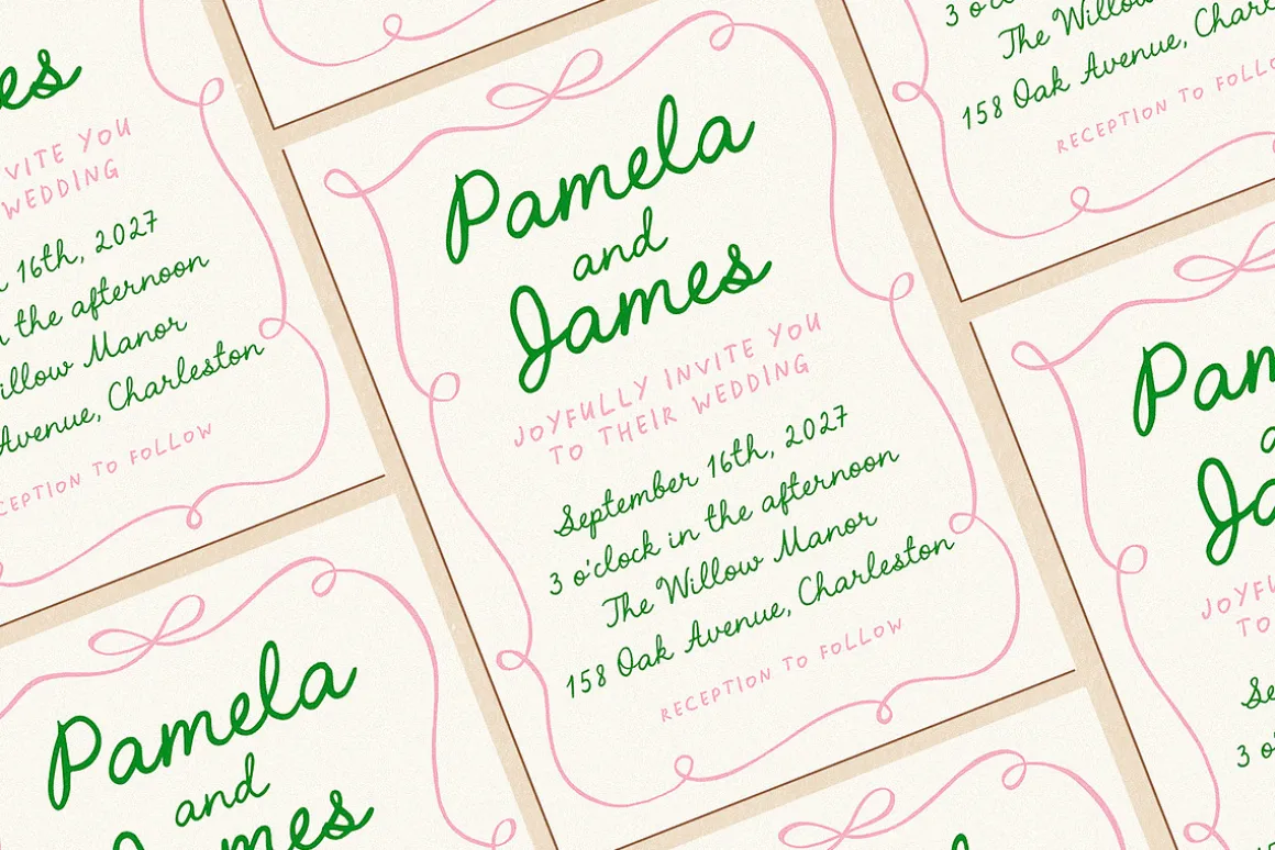 Whimsical Handwritten Font Bundle