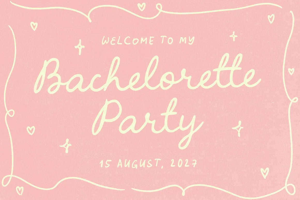Whimsical Handwritten Font Bundle