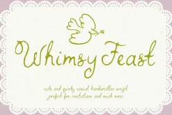 Whimsical Handwritten Font Bundle