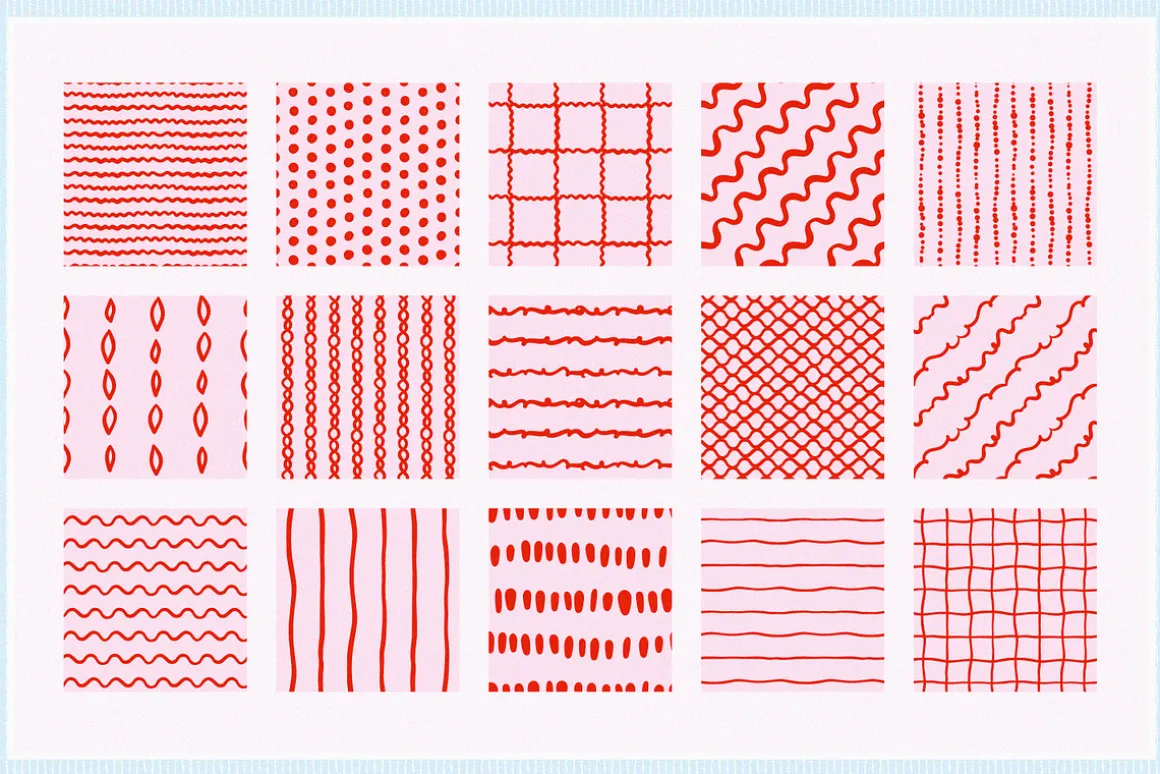 135 Whimsical Patterns and Clip Art
