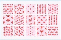 135 Whimsical Patterns and Clip Art