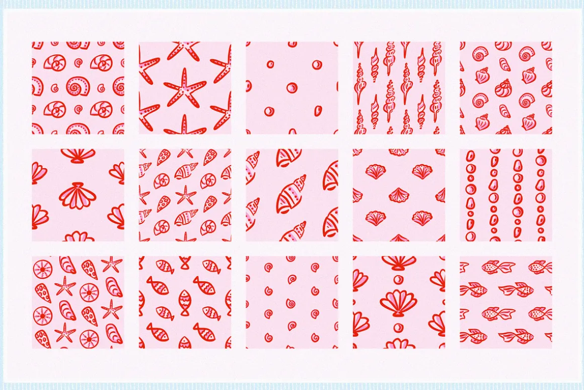 135 Whimsical Patterns and Clip Art