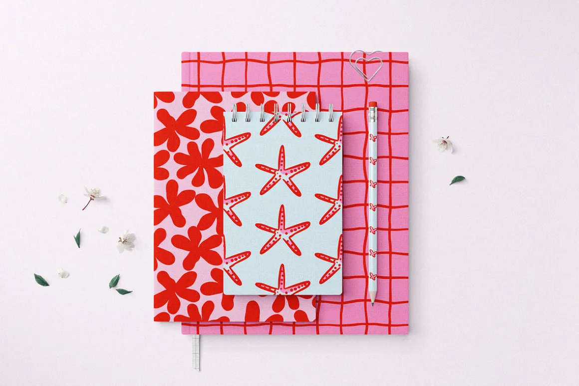 135 Whimsical Patterns and Clip Art