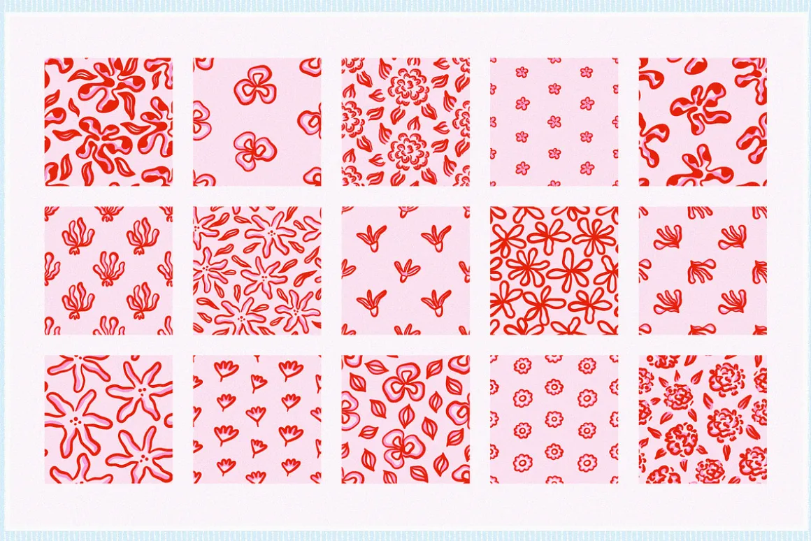 135 Whimsical Patterns and Clip Art