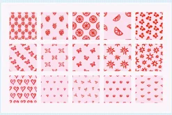 135 Whimsical Patterns and Clip Art