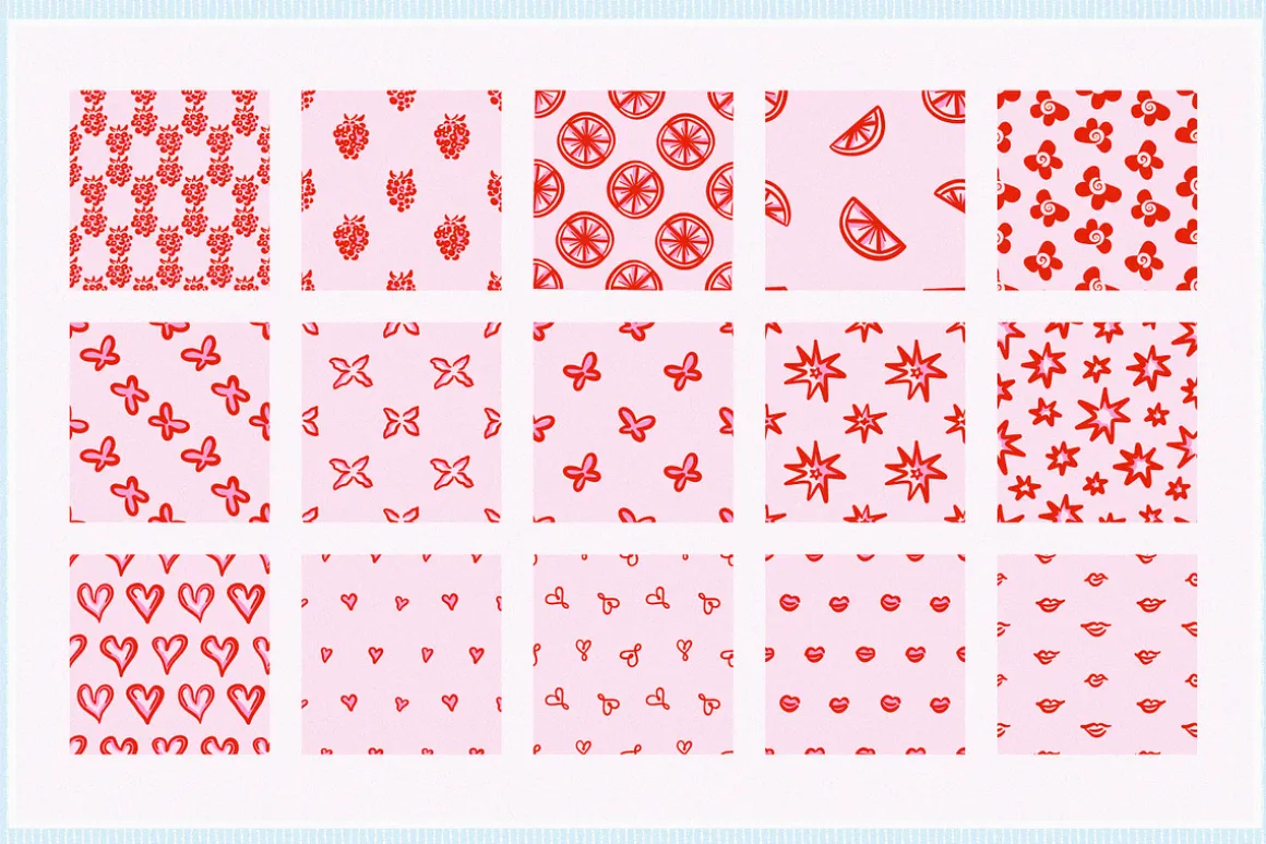 135 Whimsical Patterns and Clip Art
