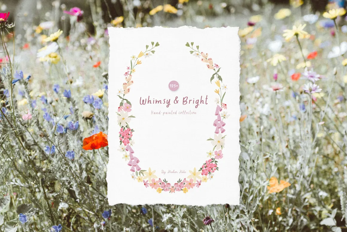 Whimsy & Bright Meadow Flowers